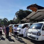 Mayor Sara Z. Duterte led the blessing of new  City Government vehicles